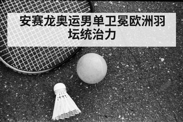 安赛龙奥运男单卫冕欧洲羽坛统治力 | nine game